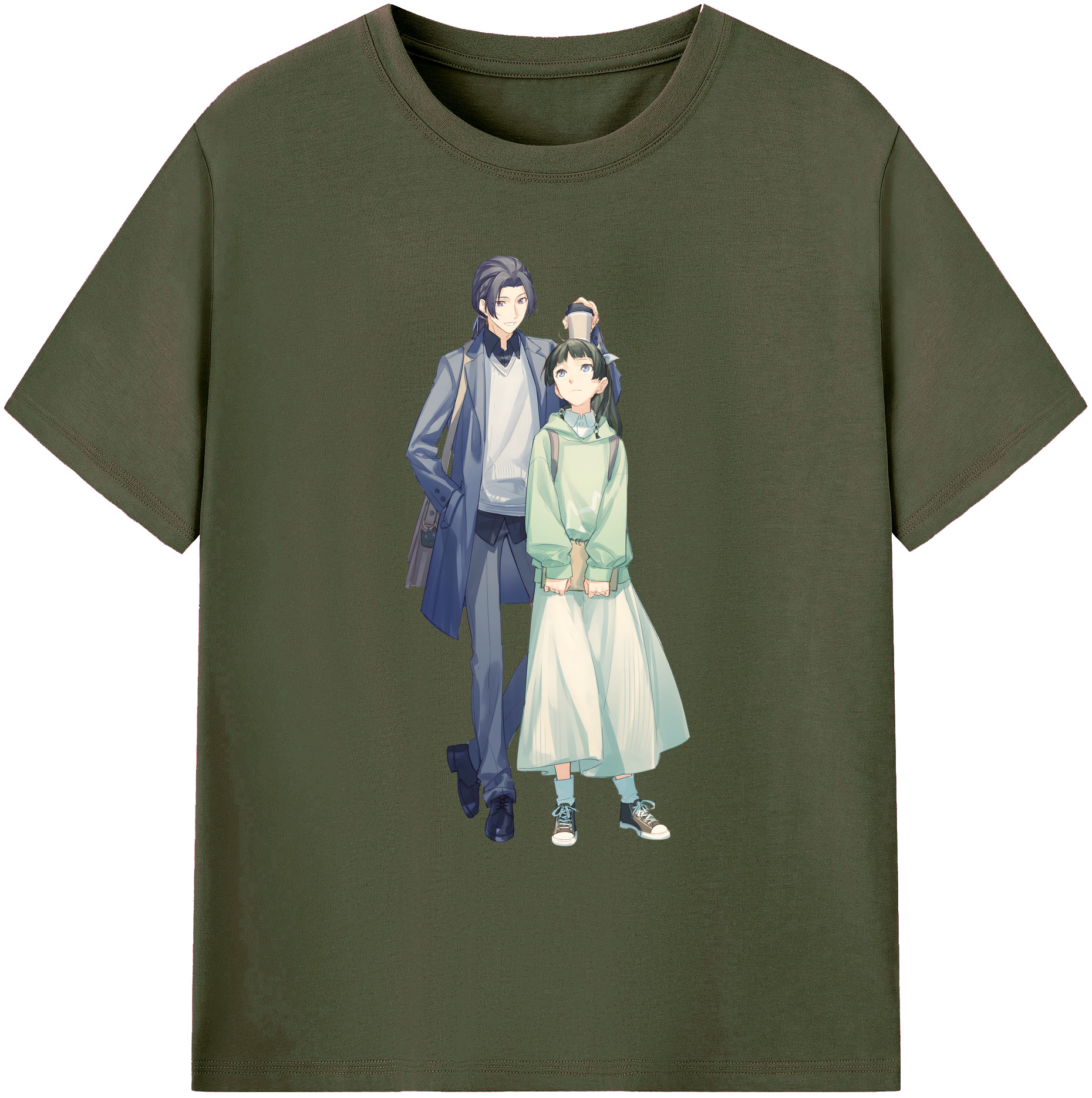 （画像用） 薬屋のひとりごと The Apothecary Diaries 綿100％ メンズ半袖Tシャツ｜肌触りやわらか＆通気性